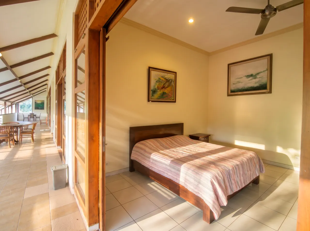 Sudut ruangan homestay